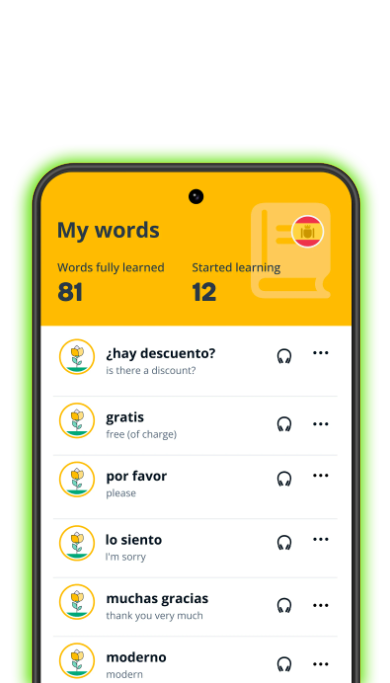 تطبيق Memrise لتعلُّم اللغات (2)